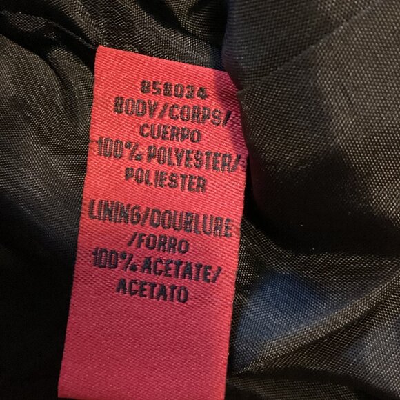 NWT JS Collections Women's Cropped Jacket Blazer Black Sliver Fully Lined - Picture 8 of 10